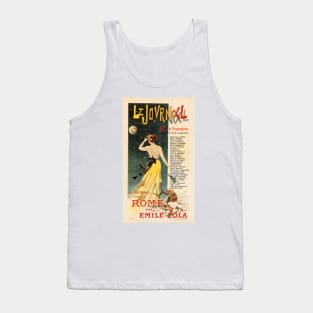 LE JOURNAL Publiera ROME Par Emile Zola by Poster Artist Charles Lucas 1899 Tank Top